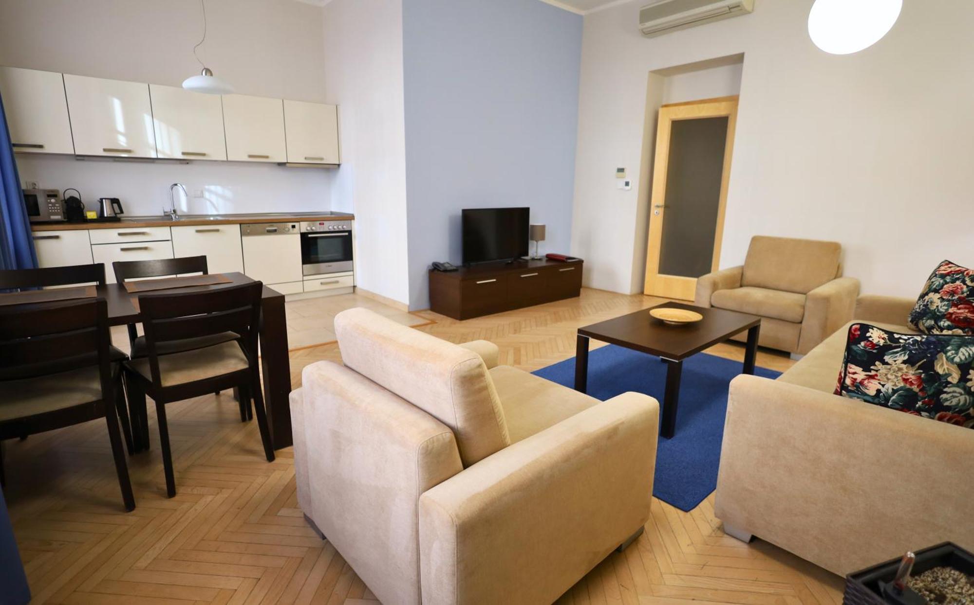 Rezidence Ostrovni Apart otel Prag Dış mekan fotoğraf