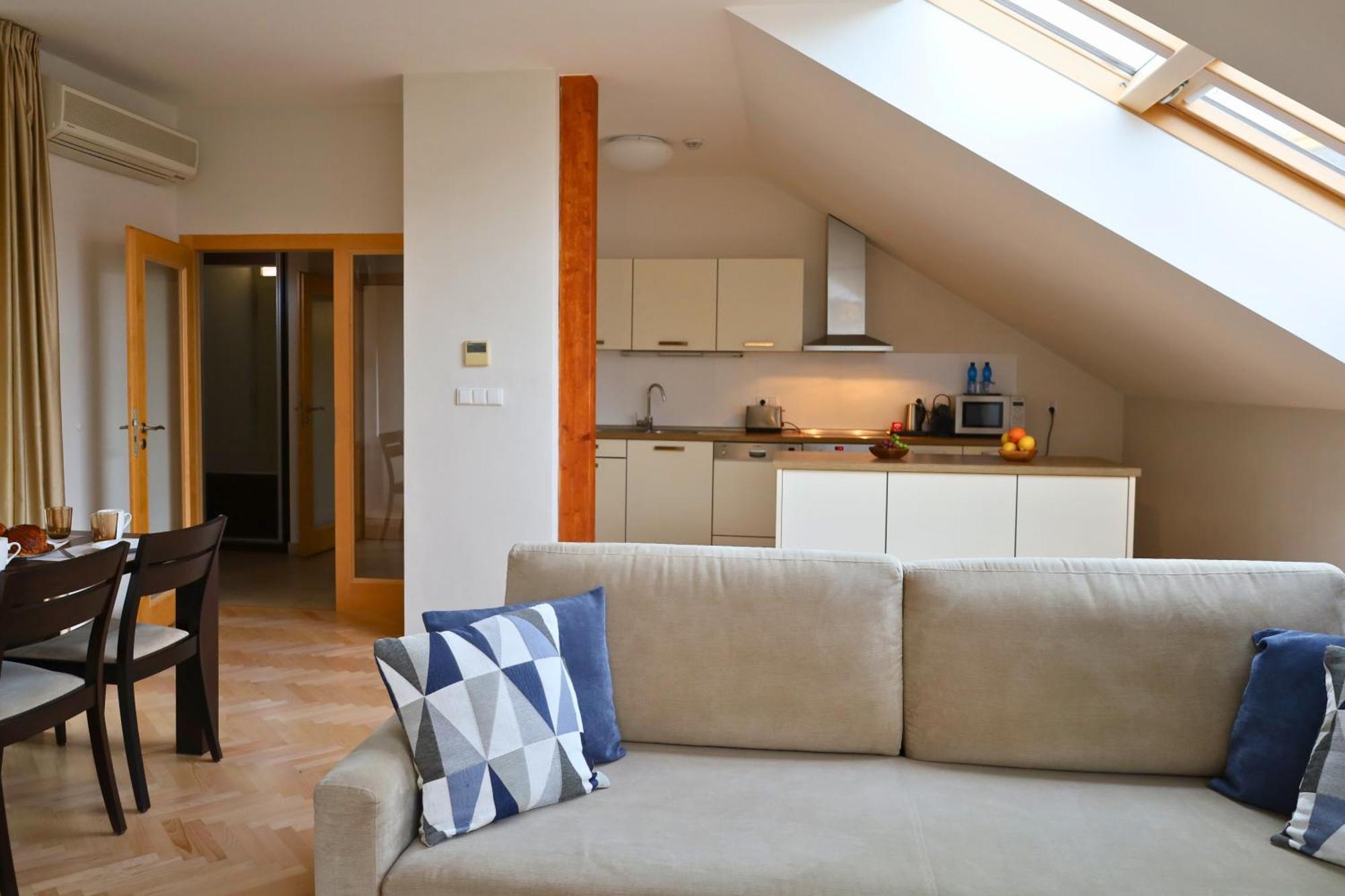 Rezidence Ostrovni Apart otel Prag Dış mekan fotoğraf